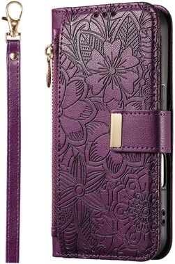 Trolsk Blommigt Pl�nboksfodral (iPhone 16 Pro Max)