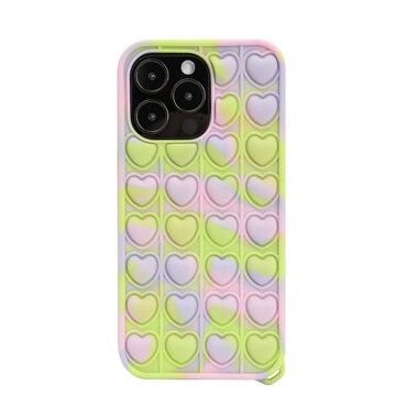 Trolsk Bubble Pop - Pastel Hearts (iPhone 12/12 Pro)