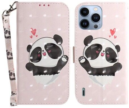 Trolsk Cute Panda Wallet (iPhone 15 Pro)