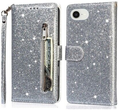 Trolsk Glitter Wallet (iPhone 16e)
