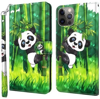 Trolsk Green Panda Wallet (iPhone 14 Pro)