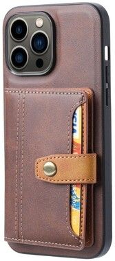 Trolsk Leather Wallet & Stand Case (iPhone 14 Pro)