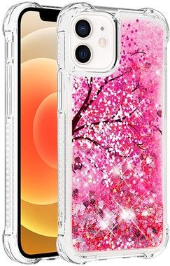 Trolsk Liquid Glitter Case - Pink (iPhone 12 mini)