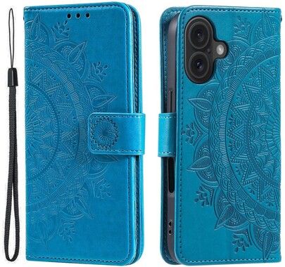 Trolsk Mandala Wallet with Strap (iPhone 16)