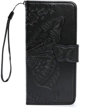 Trolsk Pl�nboksfodral med Fj�ril (iPhone 16 Pro Max)