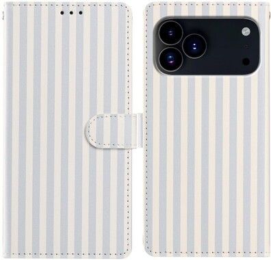 Trolsk Randigt Pl�nboksfodral (iPhone 17 Pro Max/18 Pro Max)