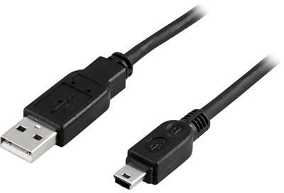 MiniUSB-kabel 2.0 1m 
