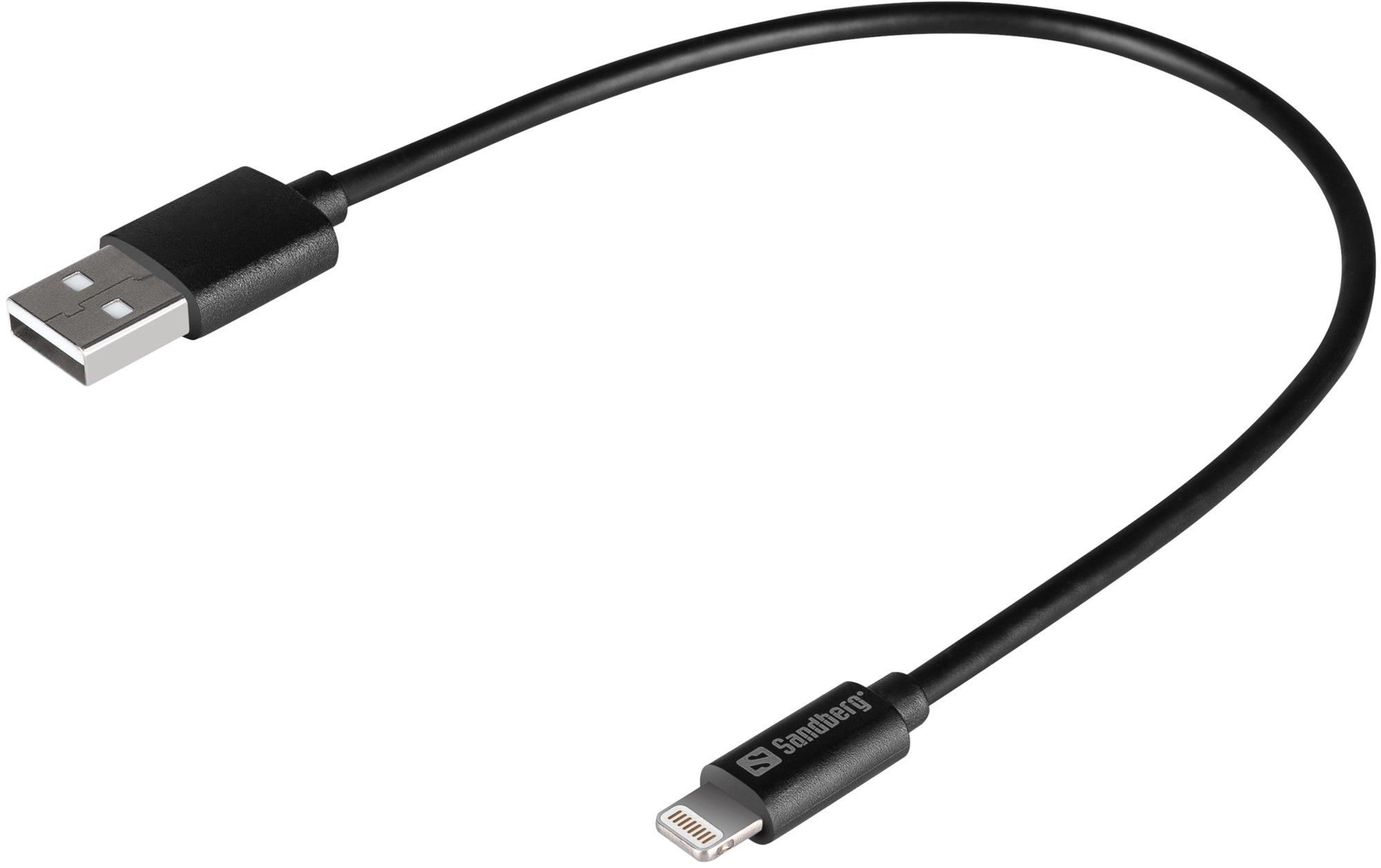 Rikkoutunut pakkaus: Sandberg USB-A-Lightning-kaapeli 20 cm